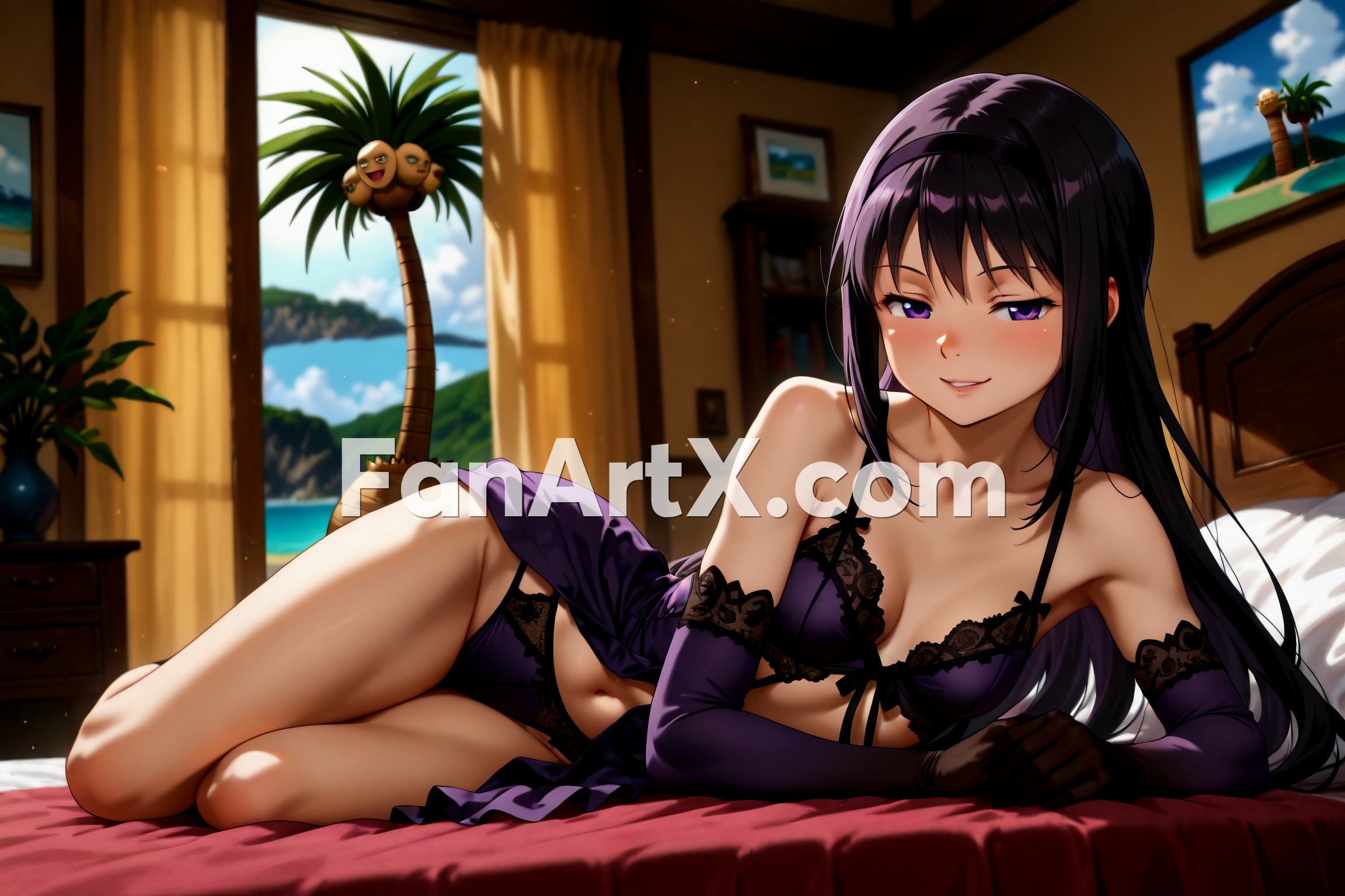 Akemi Homura Puella Magi Madoka Magica Fanart 4296044